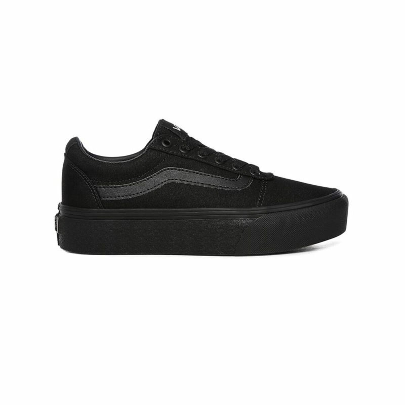 Baskets Casual pour Femme Vans Ward Platform Noir