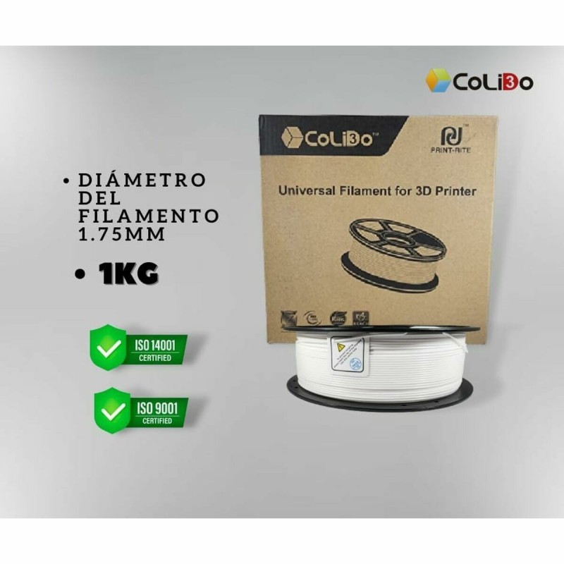 Bobine de filament CoLiDo COL3D-LCD164B Multicouleur