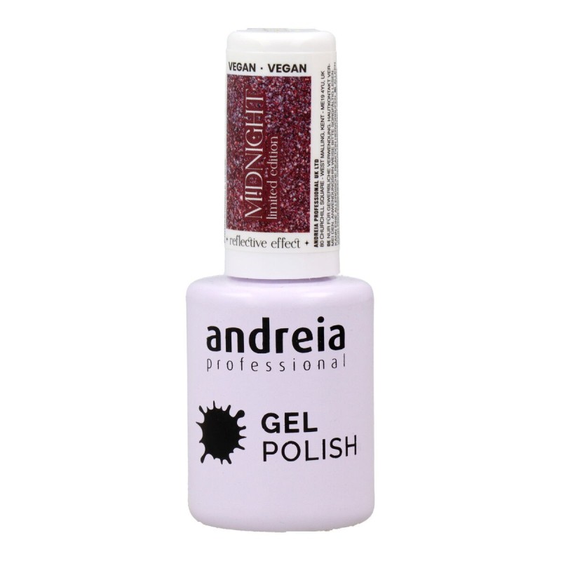 Vernis à Ongles Semi-permanent Andreia Polish Reflective Colors Md3 Rouge 10