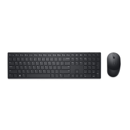 clavier et souris Dell KM5221WBKB-SPN Noir Espagnol Qwerty