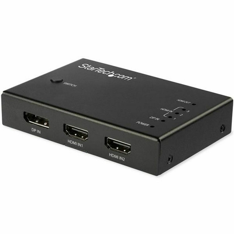 Switch HDMI Startech VS421HDDP            Noir