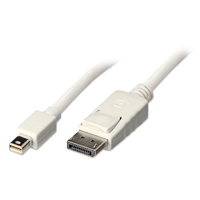 Adaptateur Mini DisplayPort vers DisplayPort LINDY Blanc