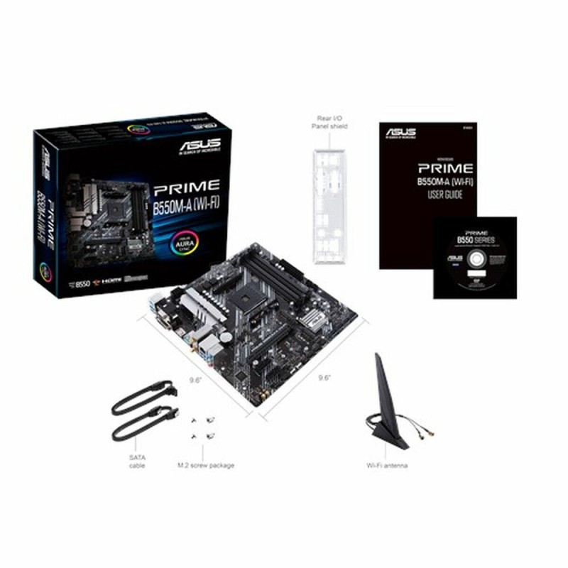 Carte Mère Asus PRIME B550M-A AMD B550 AMD AM4