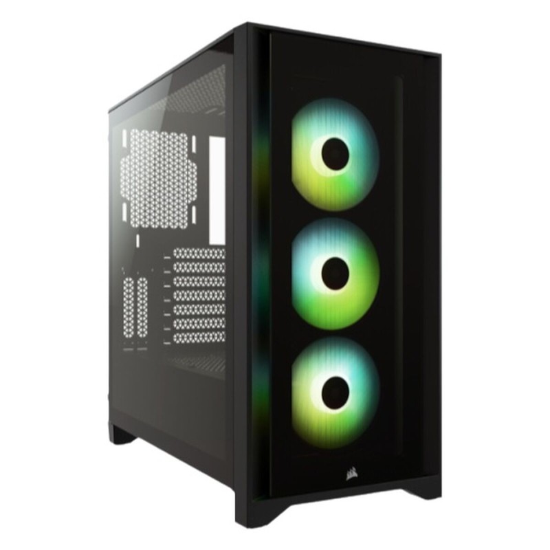 Boîtier ATX semi-tour Corsair iCUE 4000X RGB Noir