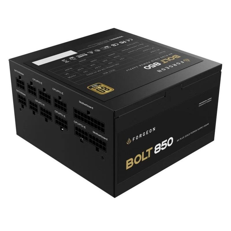 Source d'alimentation Gaming Forgeon Bolt PSU 850W 850 W 80 Plus Gold