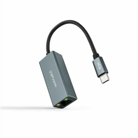 Adaptateur USB C vers RJ45 NANOCABLE Conversor USB-C a Ethernet Gigabit 10/100/1000 Mbps