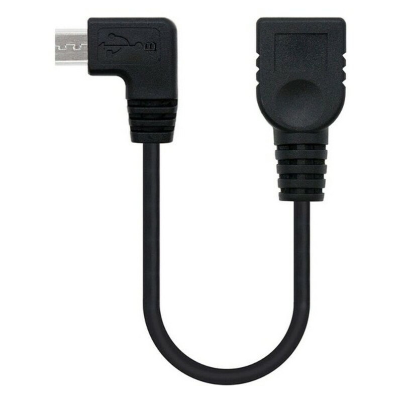 Câble USB 2.0 A vers USB B NANOCABLE CABLE USB 2.0 OTG ACODADO