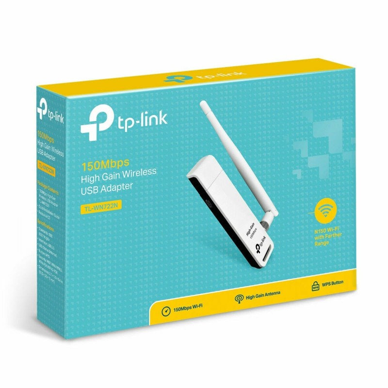 Adaptateur USB Wifi TP-Link TL-WN722N 150 Mbps