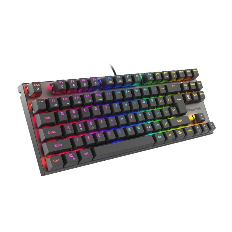 Clavier pour jeu Genesis Thor 303 TKL Noir Espagnol Qwerty