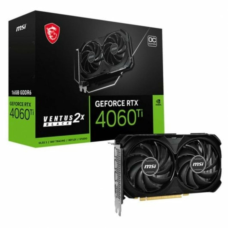 Carte Graphique MSI 16 GB GDDR6 Geforce RTX 4060 Ti