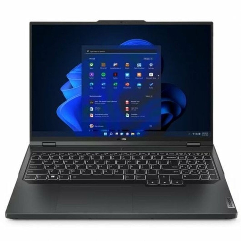 Ordinateur Portable Lenovo Legion Pro 5 16IRX8 16" Intel Core i7-13700HX 32 GB RAM 1 TB SSD Nvidia Geforce RTX 4060