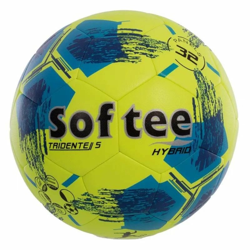 Ballon de Football Softee Sof Tridente Jaune 62 cm