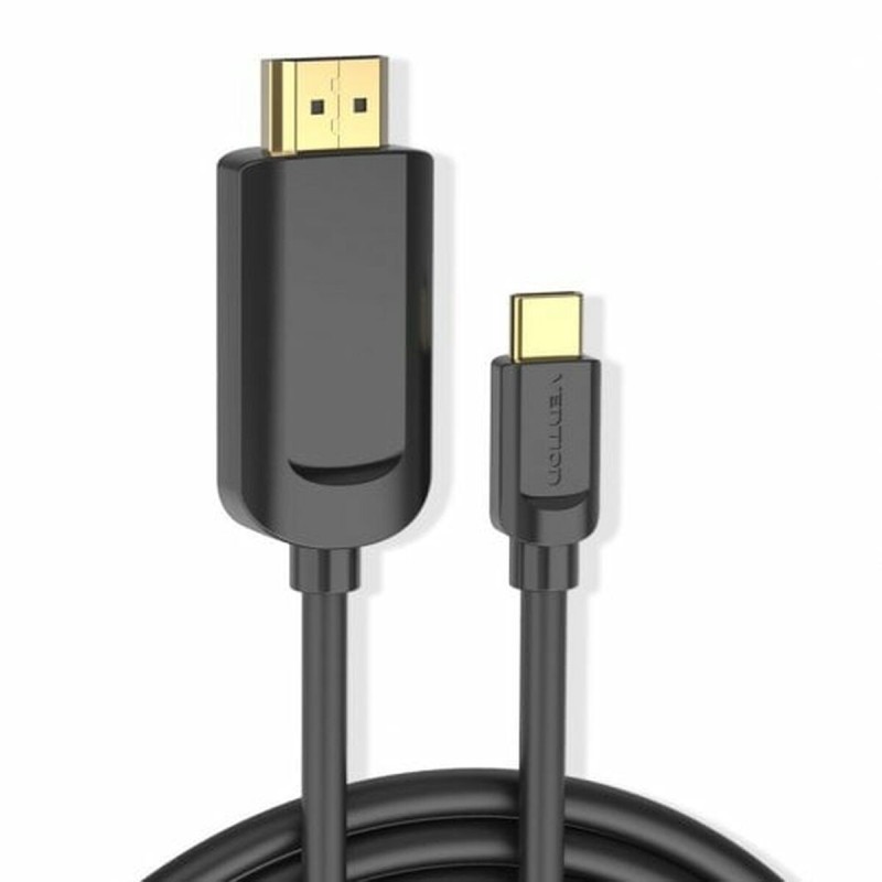 Câble USB-C vers HDMI Vention CGUBG Noir 1