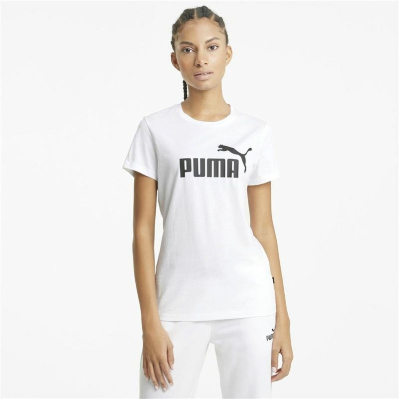 T-shirt à manches courtes homme Puma 586774 02 Blanc (L) (1 Unité)