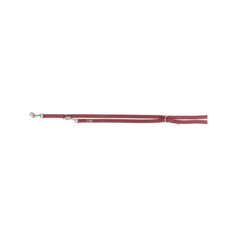 Laisse réglable pour chien Trixie Premium Rouge M/L