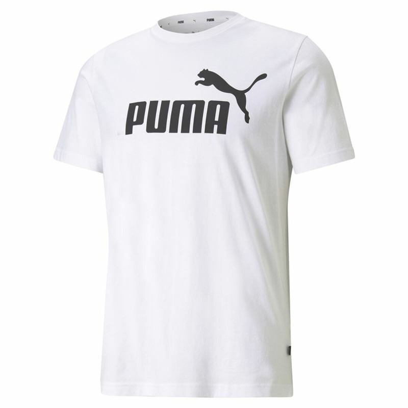 T-shirt à manches courtes homme Puma 586666 02 Blanc (L) (1 Unité)