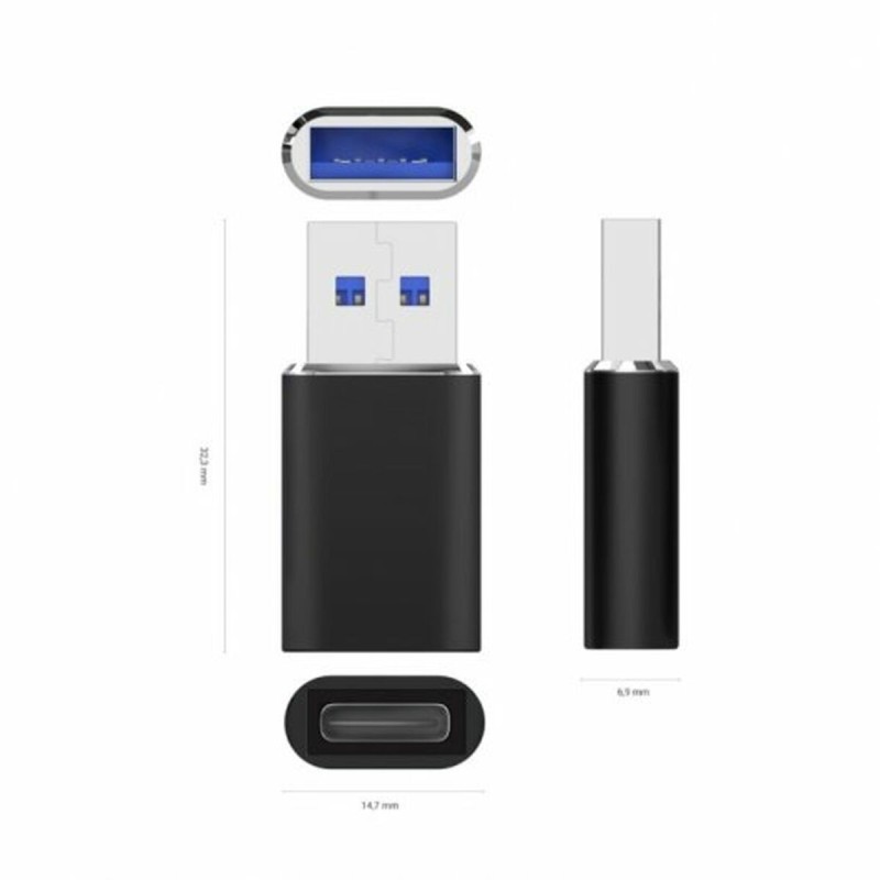 Adaptateur USB vers USB-C Aisens A108-0678