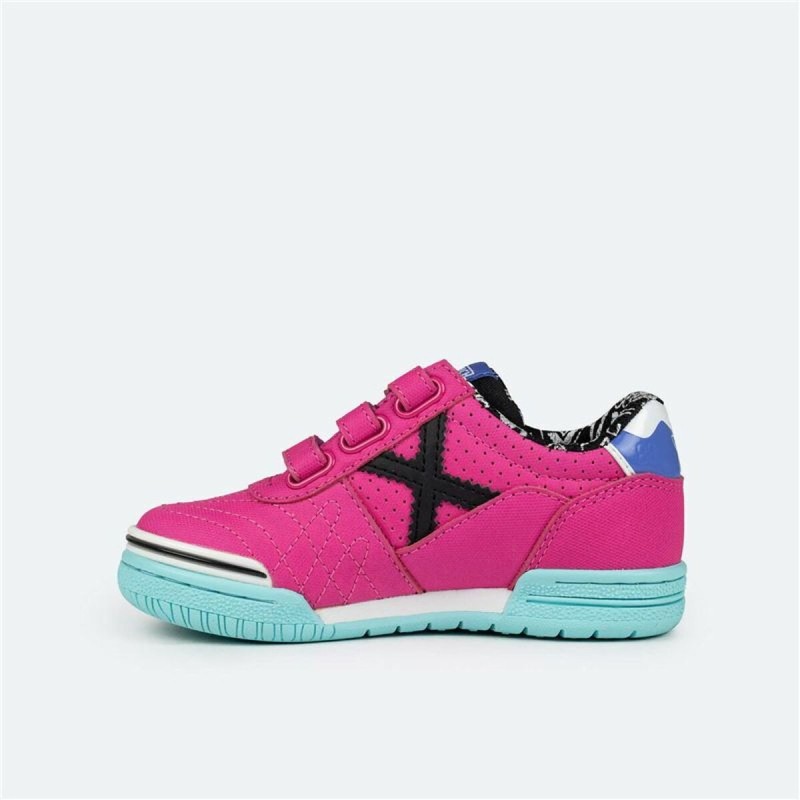 Chaussures de Futsal pour Enfants Munich G-3 Kid Vco Profit Rose foncé