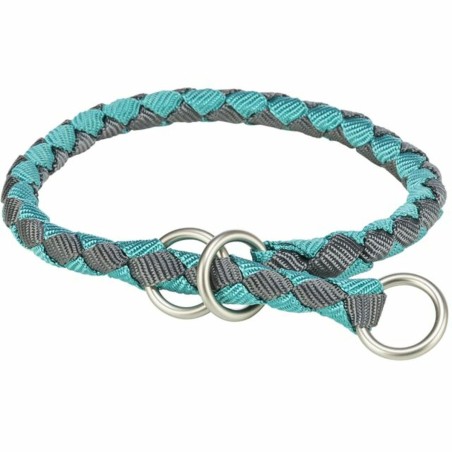 Collier de dressage Trixie Cavo Graphite Bleu clair L/XL 52-60 cm