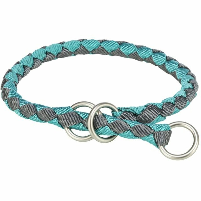 Collier de dressage Trixie Cavo Graphite Bleu clair S/M 35-41 cm