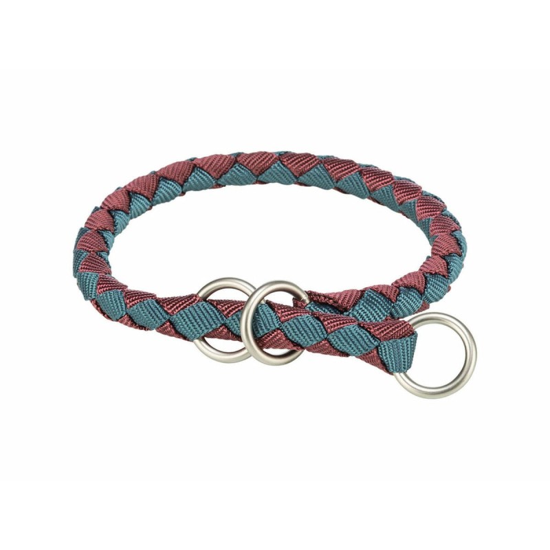 Collier de dressage Trixie Bleu Rouge 47-55 cm