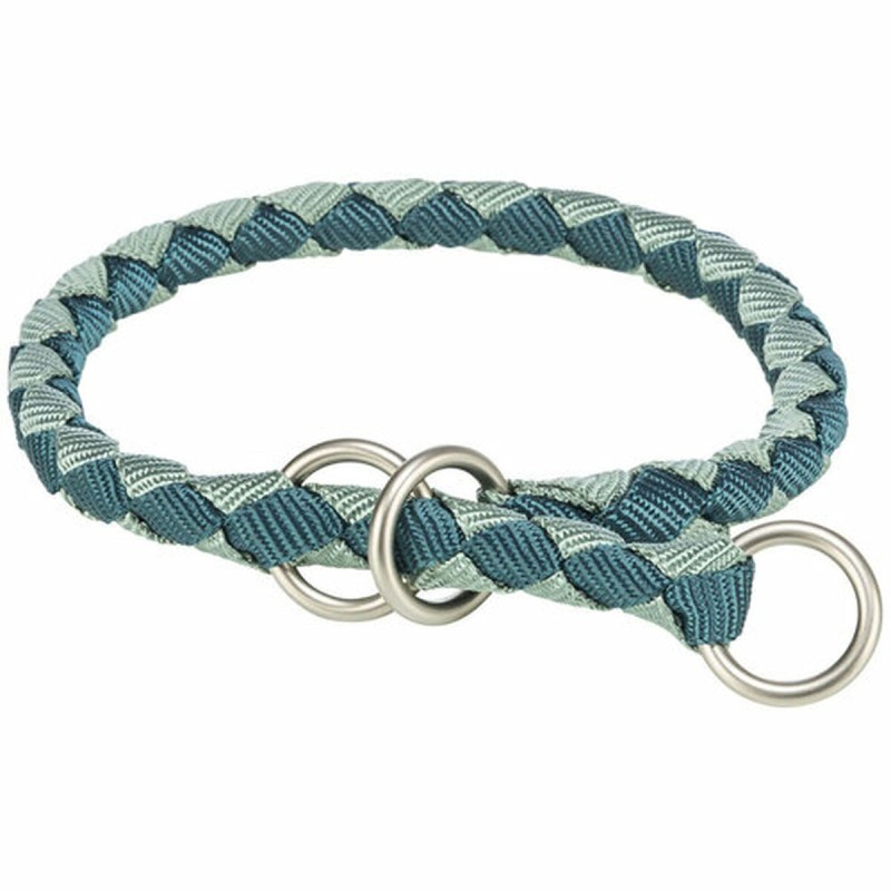 Collier de dressage Trixie Bleu Vert XS/S 25-31 cm