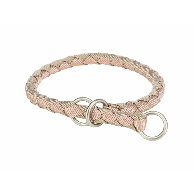 Collier de dressage Trixie Sable Blush M/L 43-51 cm