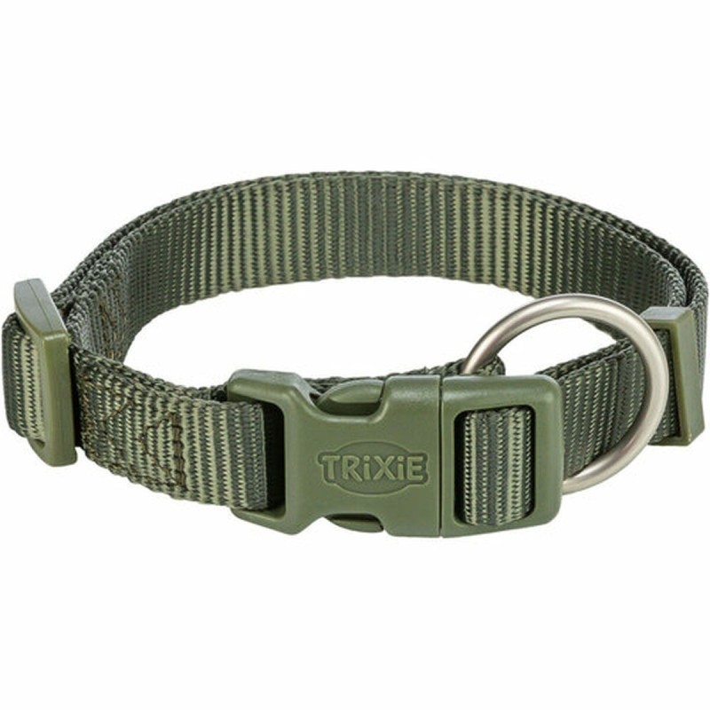 Collier pour Chien Trixie Premium Vert Olive XS/S 22-35 cm