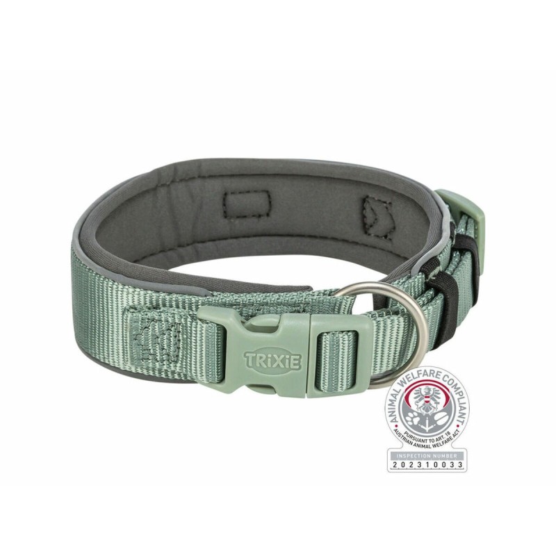 Collier pour Chien Trixie Premium Vert Graphite L/XL 53-62 cm