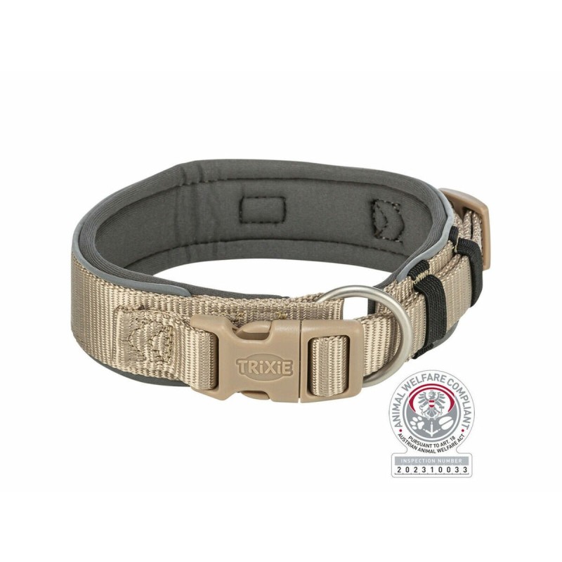 Collier pour Chien Trixie Premium Graphite Sable M/L 40-48 cm