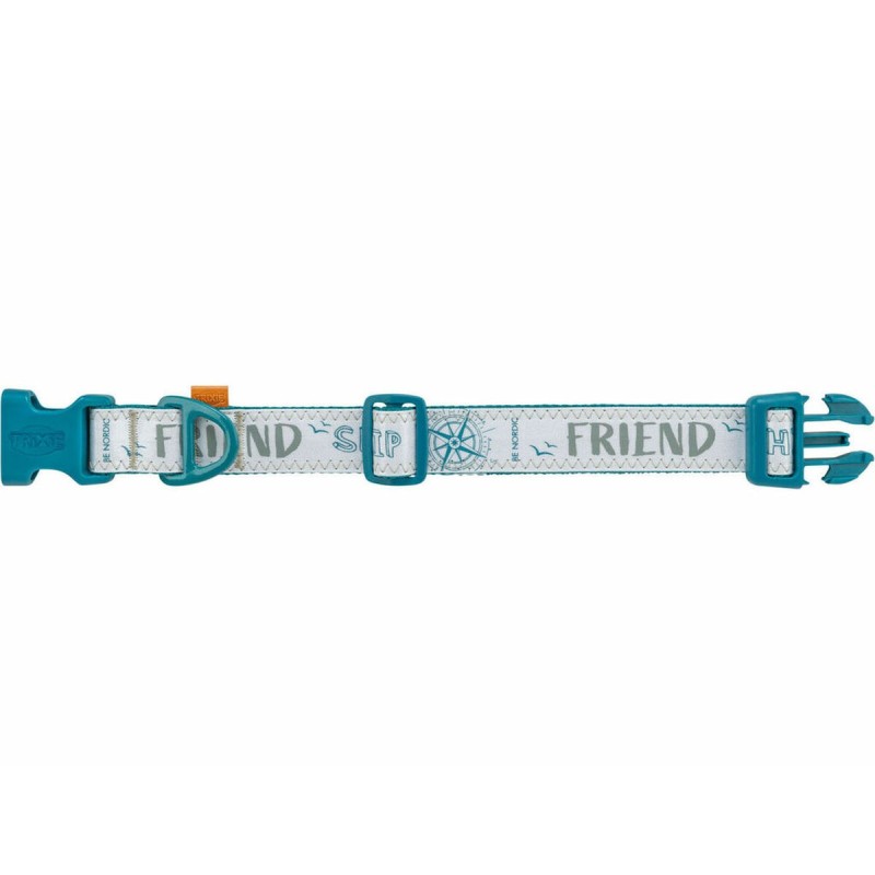 Collier pour Chien Trixie BE NORDIC Bleu S/M 32-45 cm