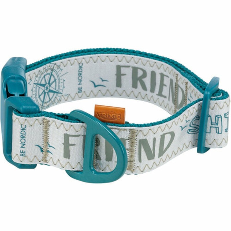 Collier pour Chien Trixie BE NORDIC Bleu M/L 40-60 cm