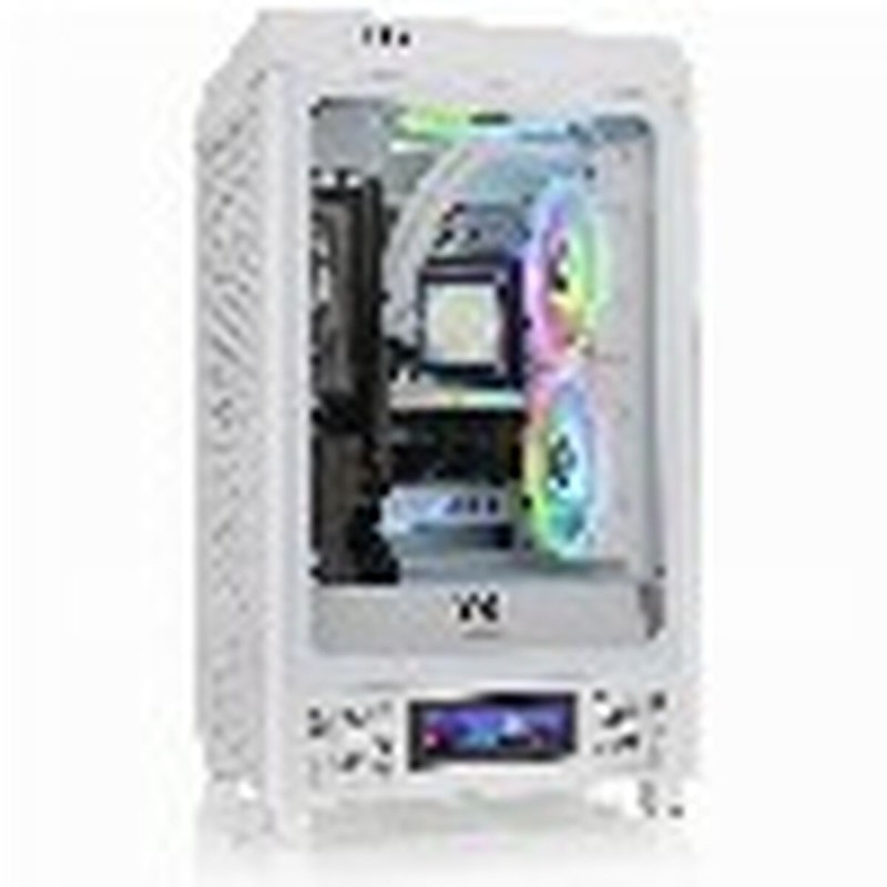 Boîtier ATX semi-tour THERMALTAKE The Tower 200 Blanc