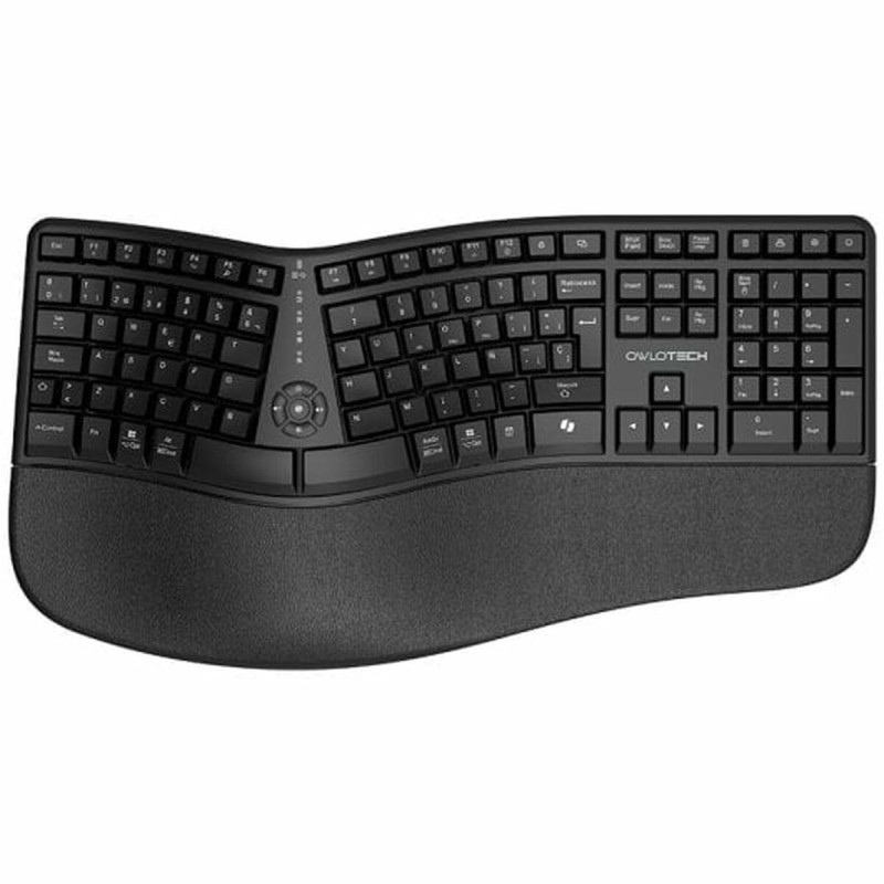 Clavier sans fil Owlotech EK500 Noir Espagnol Qwerty