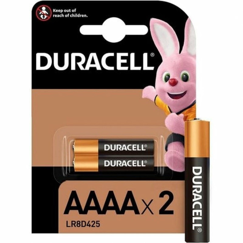 Piles Alcalines DURACELL 2 AAAA 1