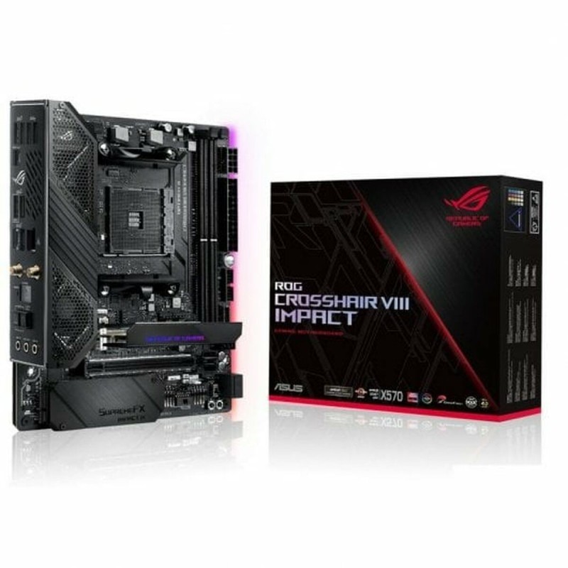 Carte Mère Asus ROG CROSSHAIR VIII IMPACT X570 AMD X570 AMD AM4