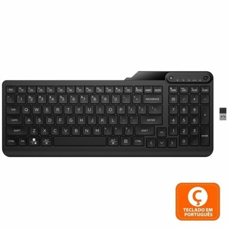 Clavier HP Noir Espagnol Qwerty