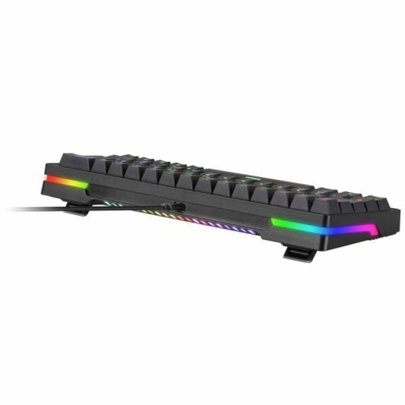 Clavier pour jeu Mars Gaming Noir Espagnol Qwerty