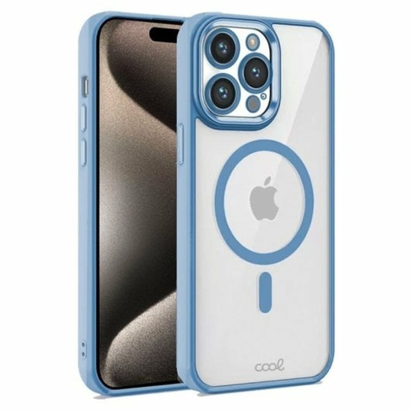 Protection pour téléphone portable Cool iPhone 15 Pro Max Cyan Apple