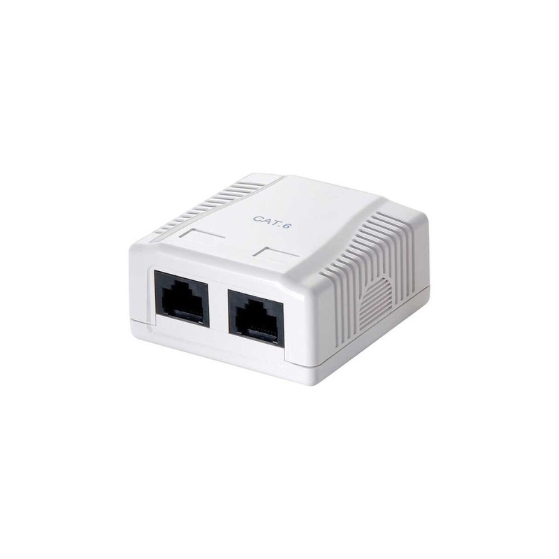 Prise de Téléphone EDM 55034 Blanc RJ45