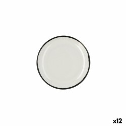 Assiette plate Ariane Vital Filo Blanc Céramique Ø 21 cm (12 Unités)