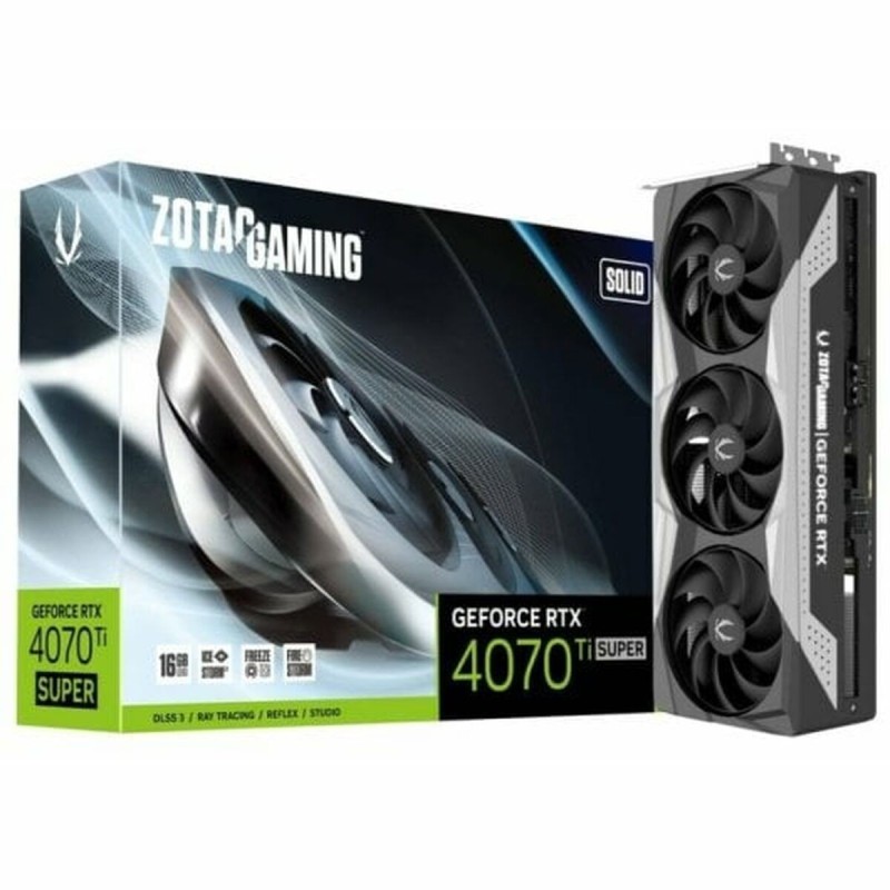 Carte Graphique Zotac ZT-D40730R-10P GEFORCE RTX 4070 TI SUPER 16 GB GDDR6X