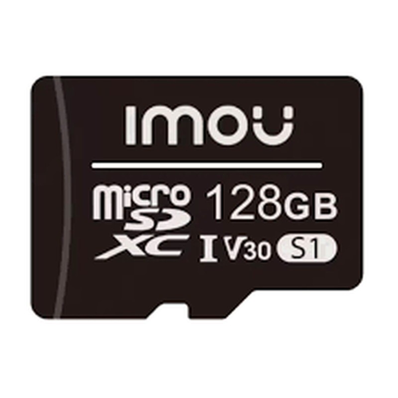 Carte Mémoire Micro SD avec Adaptateur Imou ST2-128-S1 128 GB Noir