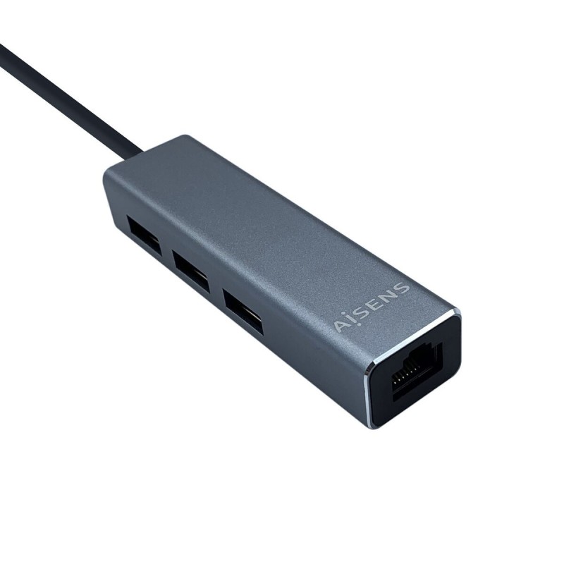 Adaptateur USB vers Ethernet Aisens A106-0401 Gris