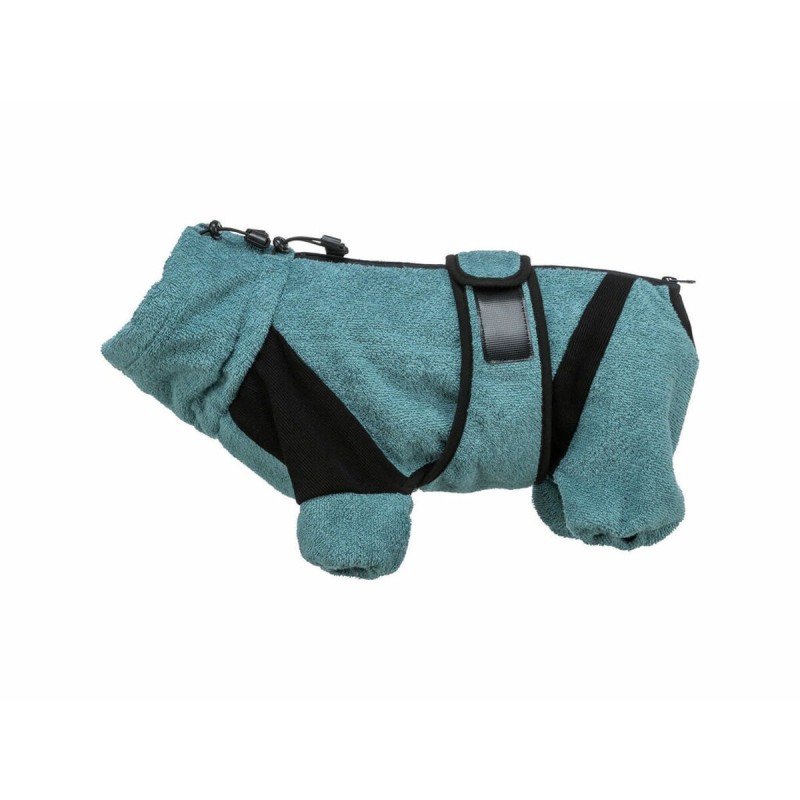 Peignoir pour chien Trixie Bleu XL