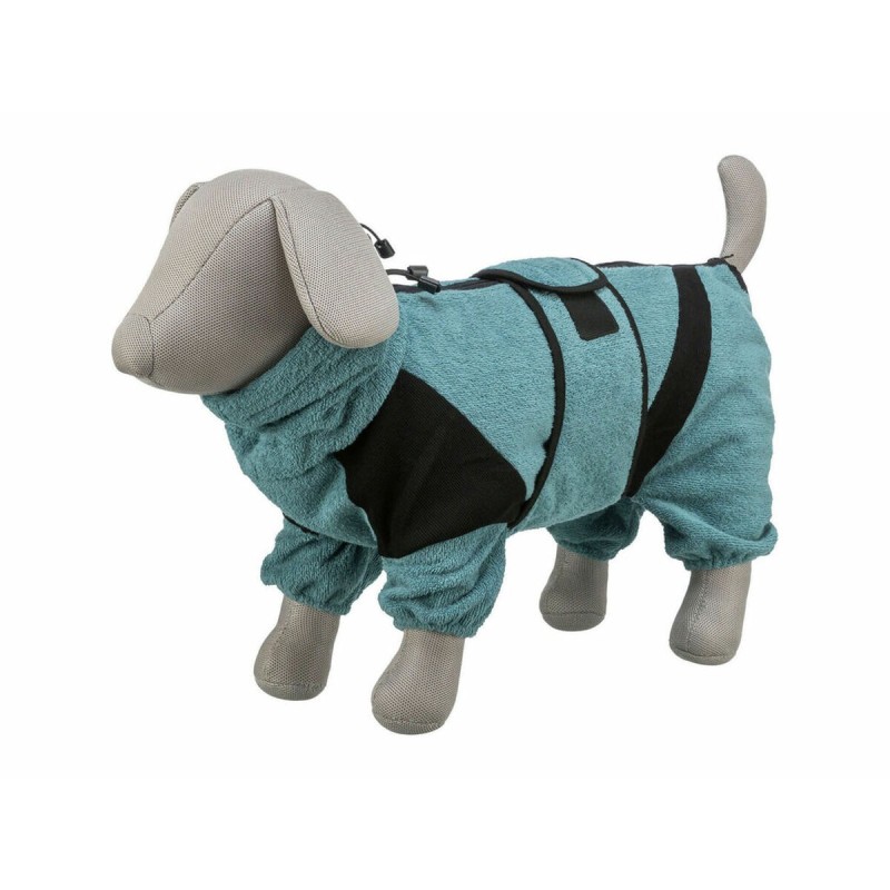 Peignoir pour chien Trixie Bleu XL