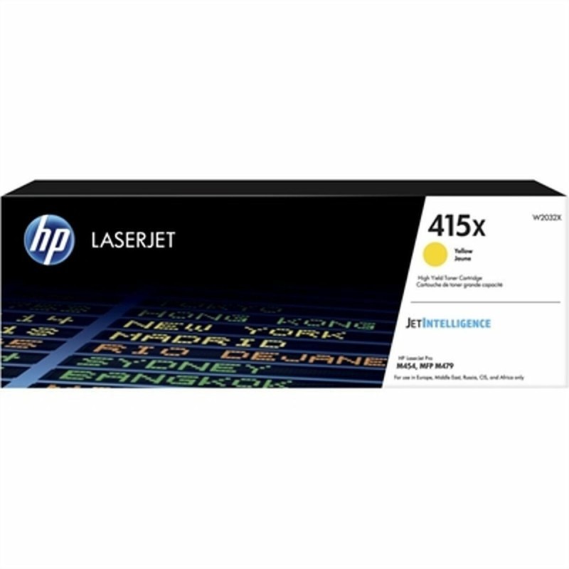 Toner original HP 415X Jaune