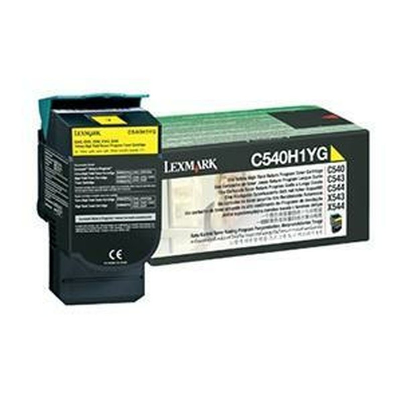 Toner Lexmark C540H1YG Jaune