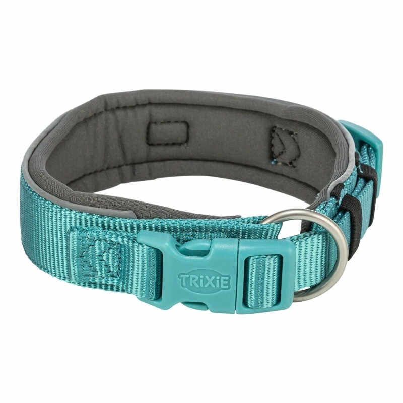 Collier pour Chien Trixie Premium Graphite Bleu clair L 46-55 cm