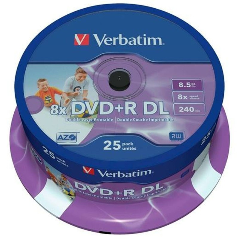 DVD-R Verbatim    25 Unités 8